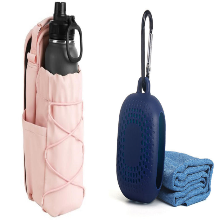 Magnetic gym bottle.