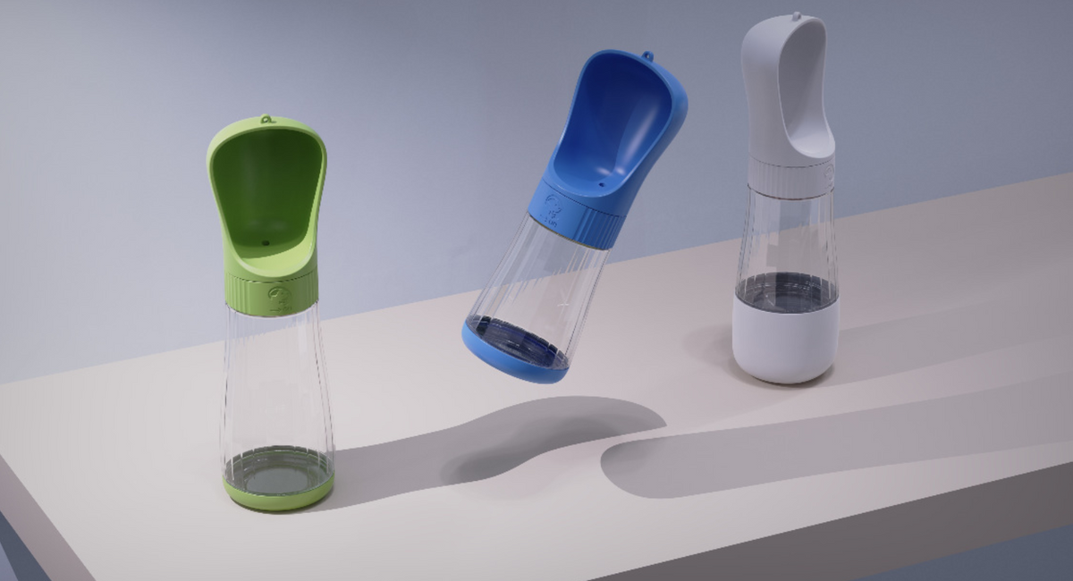 Travel-Friendly Pet Feeder & Hydrator