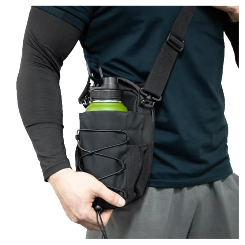Magnetic gym bottle.