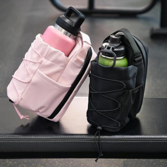 Magnetic gym bottle.
