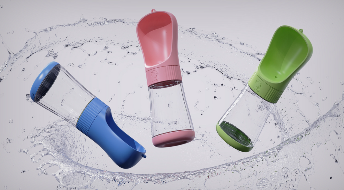 Travel-Friendly Pet Feeder & Hydrator