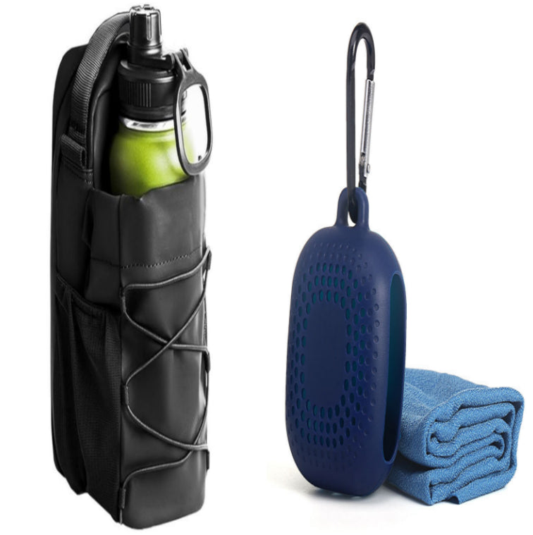 Magnetic gym bottle.